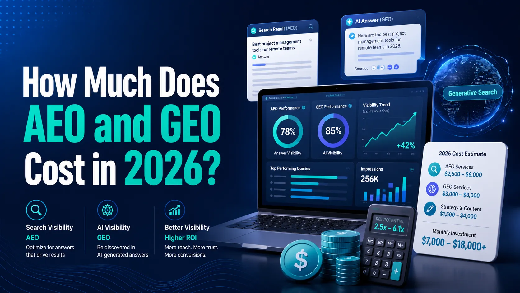 How Much Does AEO and GEO Cost in 2026?